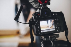 Des équipements de tournage de vidéos
